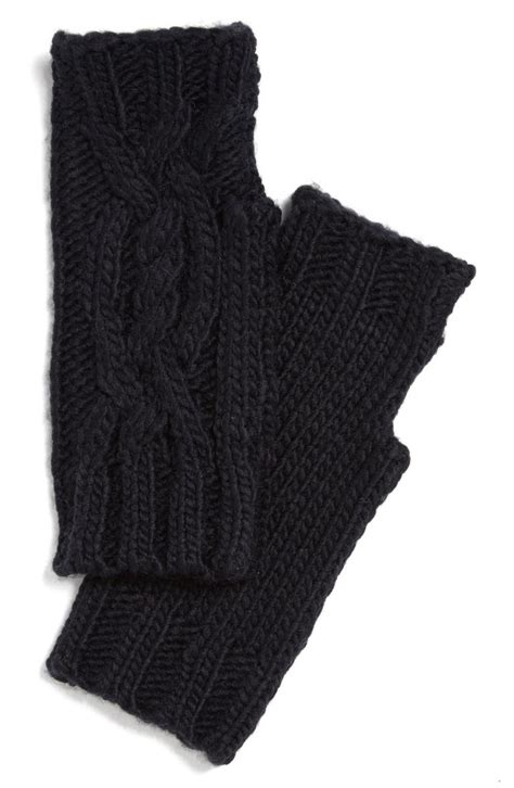 michael kors knit hand warmers|MICHAEL Michael Kors Cable.